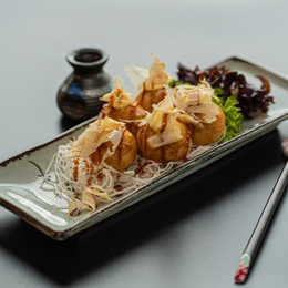 Takoyaki (Boulettes de poulpe cuites)